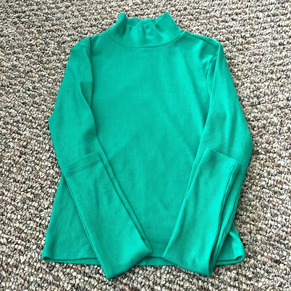 Mock Neck Long Sleeve Shirt - Picture 3 of 4
